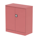 QUBE 2 Door Stationery Cupboard - Antique Pink - NWOF