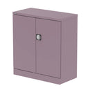 QUBE 2 Door Stationery Cupboard - Pastel Violet - NWOF