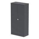 QUBE 2 Door Stationery Cupboard - Graphite Grey - NWOF