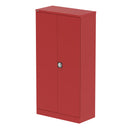 QUBE 2 Door Stationery Cupboard - Red - NWOF