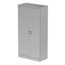 QUBE 2 Door Stationery Cupboard - Silver - NWOF