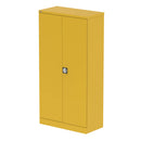 QUBE 2 Door Stationery Cupboard - Lemon Yellow - NWOF