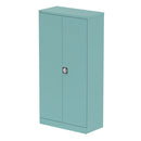 QUBE 2 Door Stationery Cupboard - Pastel Turquoise - NWOF