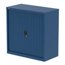 QUBE Tambour Cupboard - Blue - NWOF