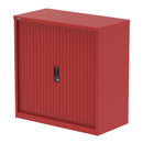 QUBE Tambour Cupboard - Red - NWOF