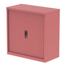 QUBE Tambour Cupboard - Antique Pink - NWOF