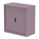 QUBE Tambour Cupboard - Pastel Violet - NWOF