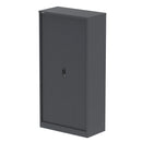 QUBE Tambour Cupboard - Graphite Grey - NWOF