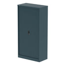 QUBE Tambour Cupboard - Ocean Cobalt - NWOF