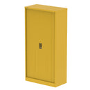 QUBE Tambour Cupboard - Lemon Yellow - NWOF
