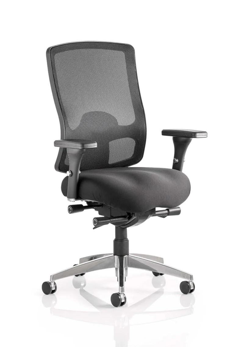 Regent High Mesh Back Task Operator Office Chair With Arms - NWOF