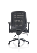 Relay Task Operator Chair Airmesh Seat Black Back With Arms - NWOF
