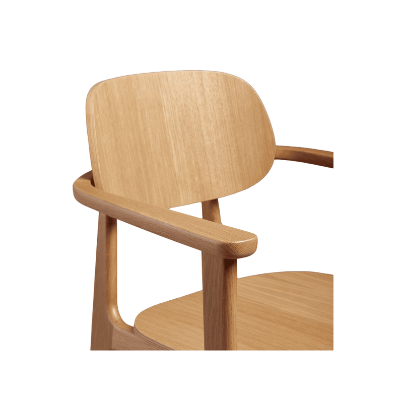 Relish Armchair - Natural Oak