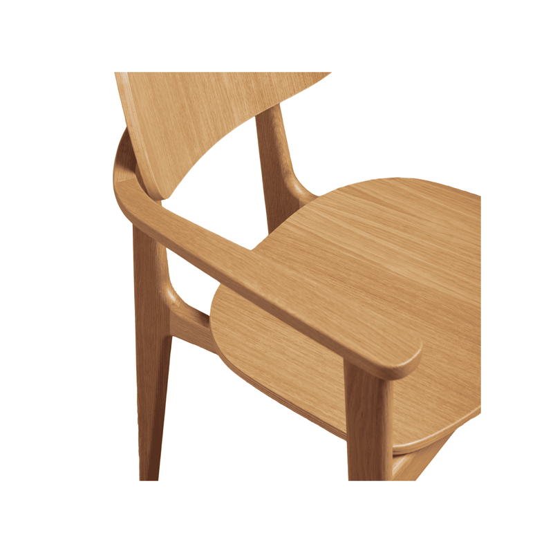 Relish Armchair - Natural Oak