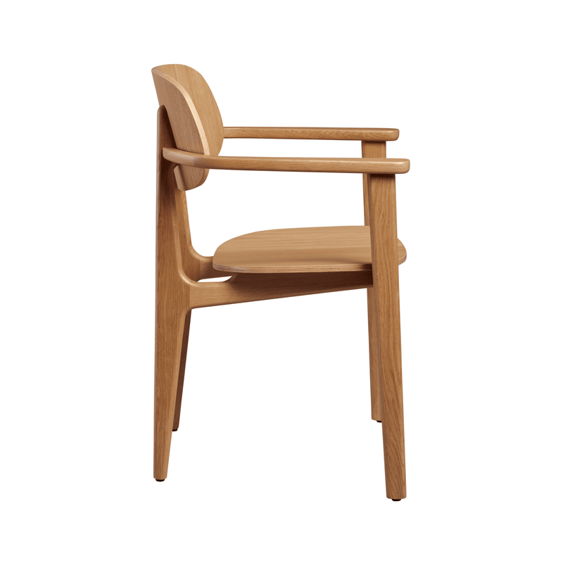 Relish Armchair - Natural Oak