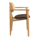 Relish Armchair - Natural Oak With Lascari Seat Pad - NWOF