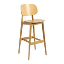 Relish Bar Stool - Natural Oak