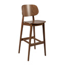 Relish Bar Stool - Walnut Stained Beech
