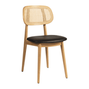 Relish Side Chair - Natural Cane Back With Lascari Seat Pad - NWOF