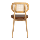 Relish Side Chair - Natural Cane Back With Lascari Seat Pad - NWOF