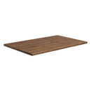 Rustic Solid Oak Table Top - Smoked - NWOF