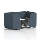 Brixworth Booth With White Table Two Tone - 4 Seater - NWOF