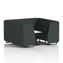 Brixworth Booth With White Table Single Tone - 6 Seater - NWOF