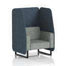 Brixworth Open Booth Two Tone - 1 Seater - NWOF