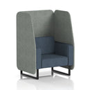 Brixworth Open Booth Two Tone - 1 Seater - NWOF