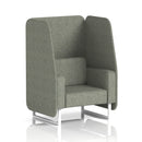 Brixworth Open Booth Single Tone - 1 Seater - NWOF