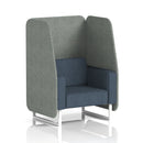 Brixworth Open Booth Two Tone - 1 Seater - NWOF