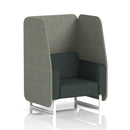 Brixworth Open Booth Two Tone - 1 Seater - NWOF
