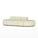 Dynamic Mawsley Modular Seating Set low back 10-seater capsule island showing contemporary outdoor lounge furniture with cushions