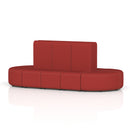 Dynamic Mawsley modular seating set with high back 10-seater capsule island, featuring plush cushions and modern design.