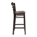 Sheldon Bar Stool - Medium Brown - NWOF