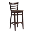 Sheldon Bar Stool - Medium Brown - NWOF