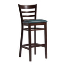 Sheldon Bar Stool - Medium Brown - NWOF