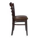 Sheldon Side Chair - Medium Brown - NWOF