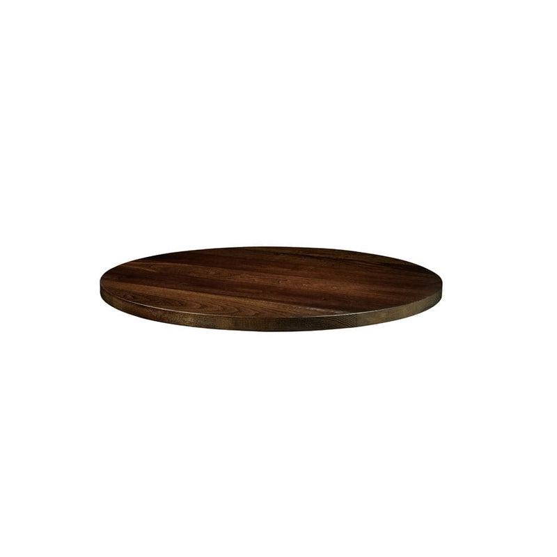 Solid Ash Table Top - Dark Walnut - NWOF