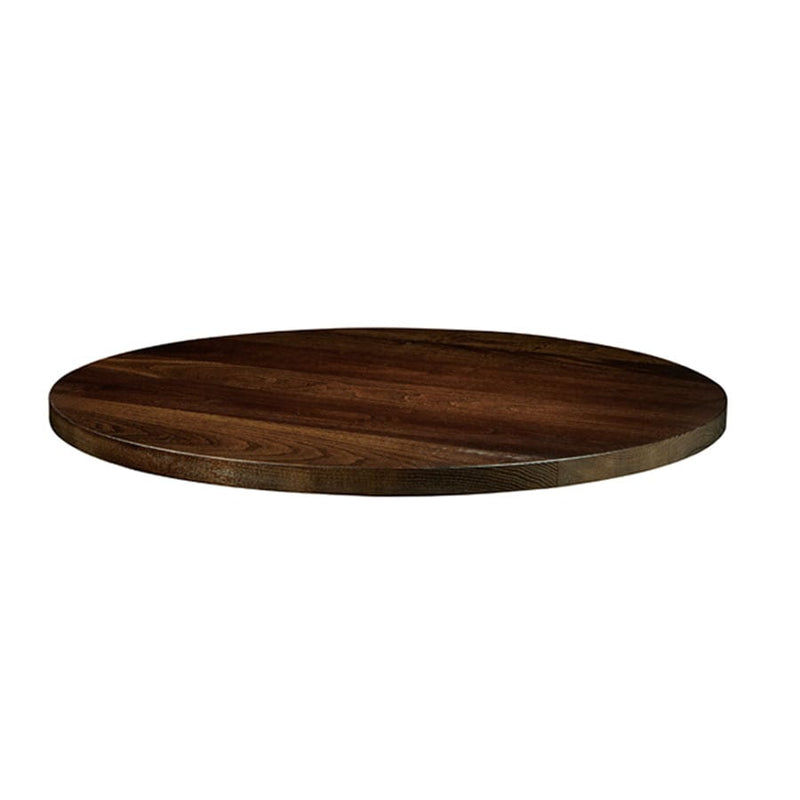 Solid Ash Table Top - Dark Walnut - NWOF