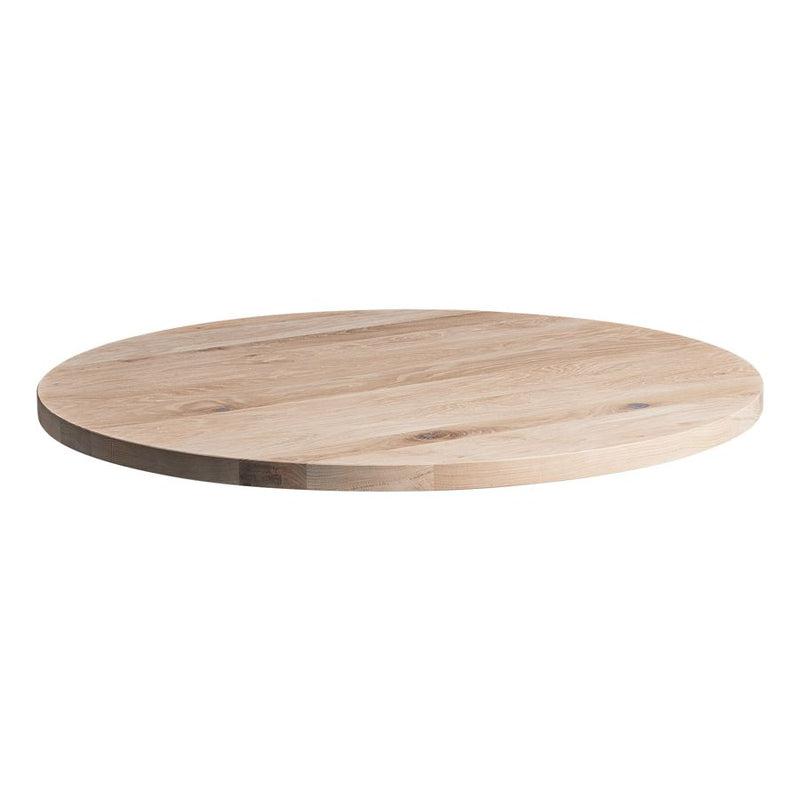 Solid Oak Table Top - Unfinished - NWOF