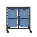 Titan Storage Unit With Large Trays - 4 Trays - NWOF