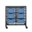 Titan Storage Unit With Medium Trays - 6 Trays - NWOF