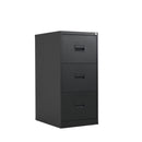 TC Steel Filing Cabinet - Black - NWOF