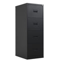 TC Steel Filing Cabinet - Black - NWOF
