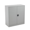 TC Steel Double Door Cupboard - Grey - NWOF