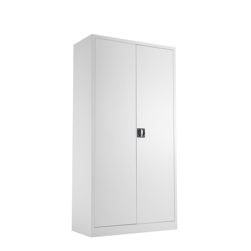 TC Steel Double Door Cupboard - White - NWOF