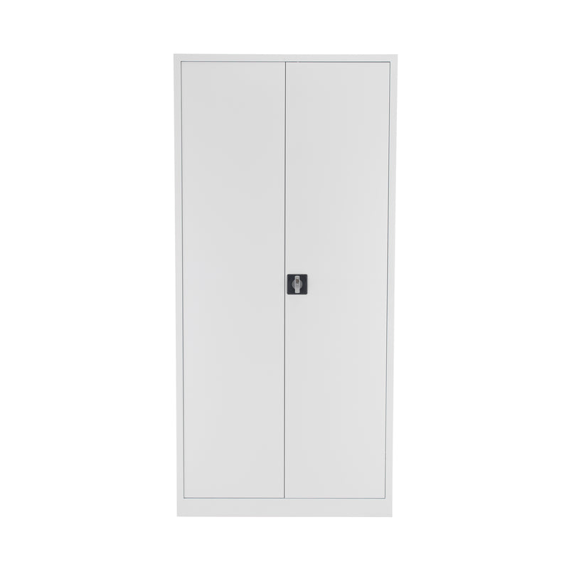 TC Steel Double Door Cupboard - White - NWOF