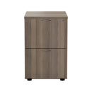 Essentials Wooden Filing Cabinet - Grey Oak - NWOF