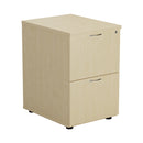 Essentials Wooden Filing Cabinet - Maple - NWOF